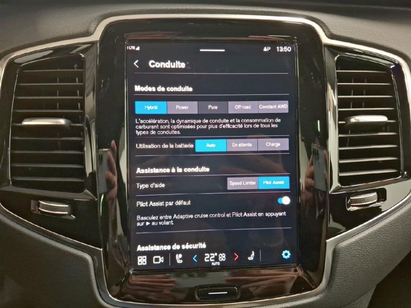 Image VOLVO XC90 T8 AWD 310 + 145ch Ultimate Style Chrome Geartronic