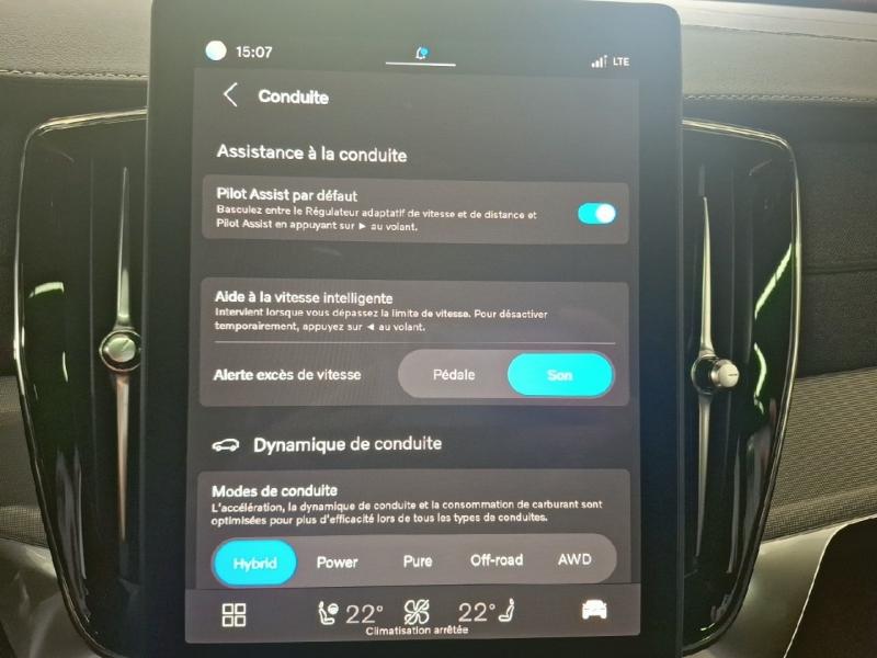 Image VOLVO XC90 T8 AWD 310 + 145ch Black Edition Geartronic