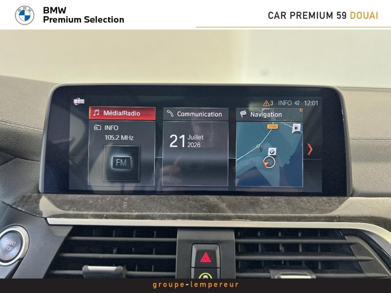 Image BMW X3 sDrive18dA 150ch Luxury Euro6c