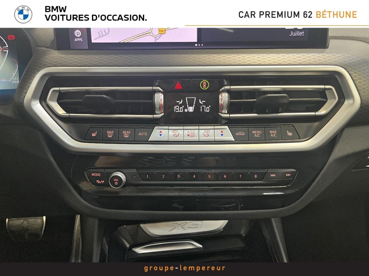 Image BMW X3 xDrive20d 190ch M Sport