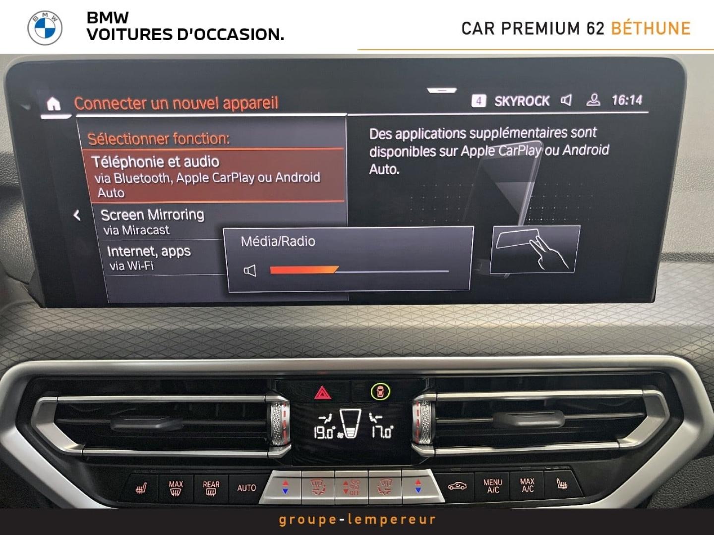 Image BMW X3 xDrive20d 190ch M Sport