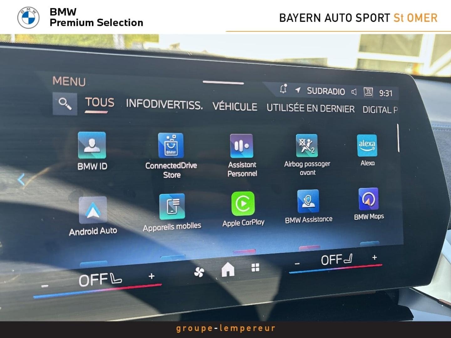 Image BMW X1 ieDrive20 204ch M Sport