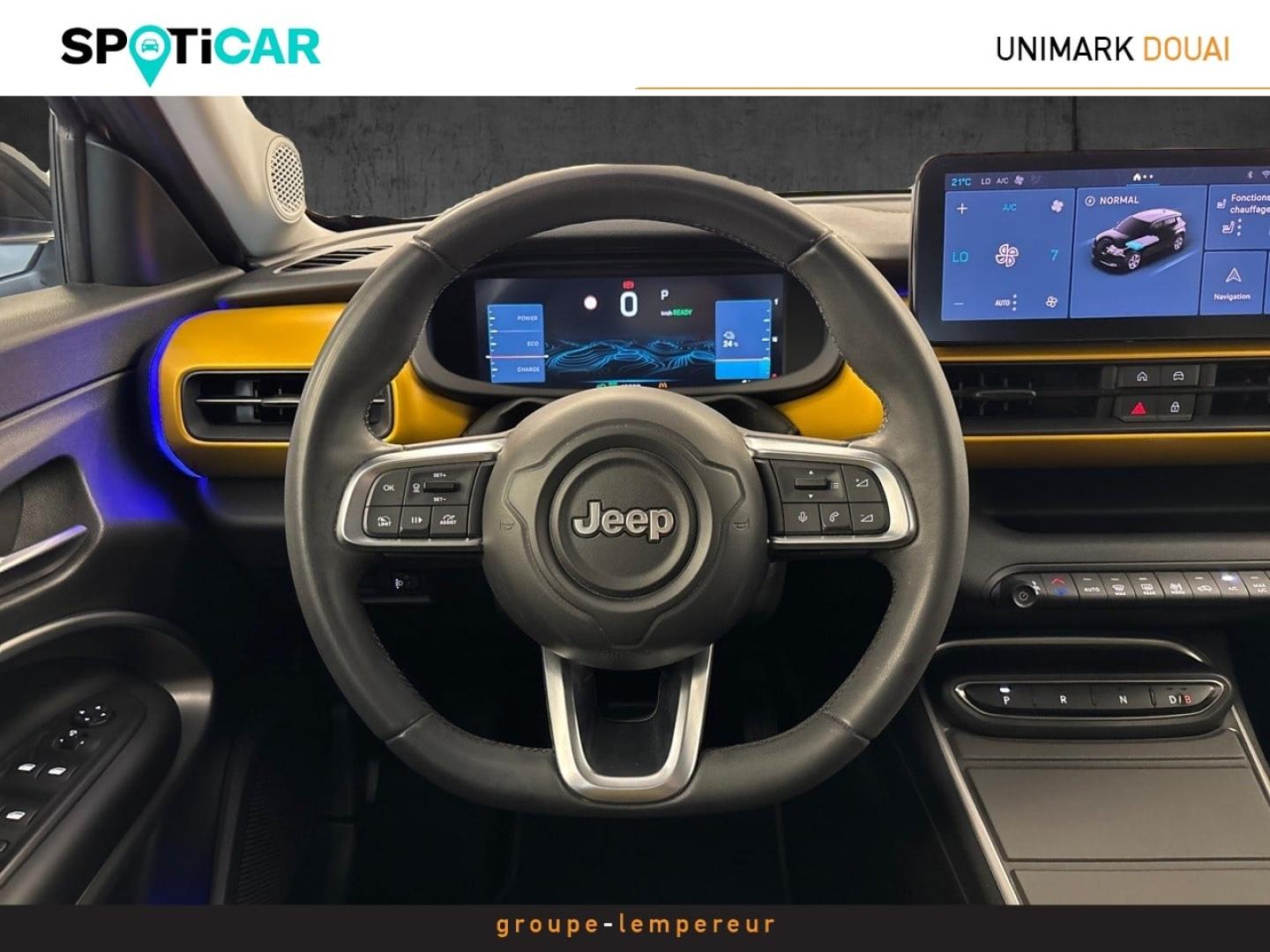 Image JEEP Avenger Electrique 156ch 115kW 1st Edition
