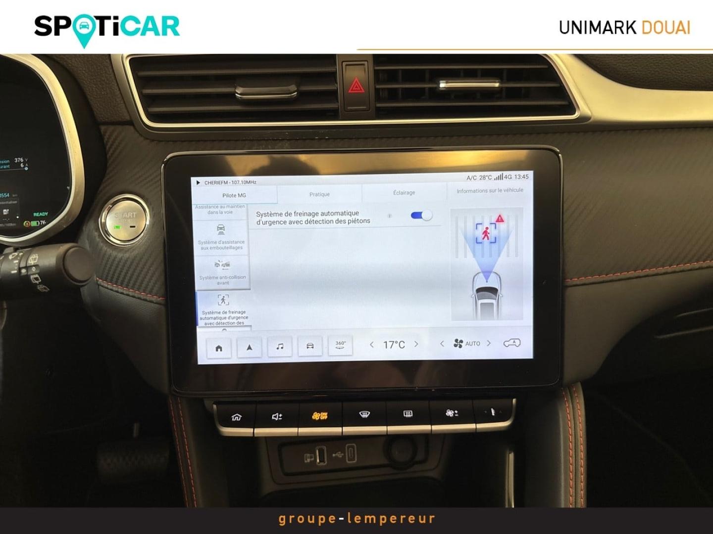 Image MG MOTOR ZS EV 156ch - 70kWh Luxury