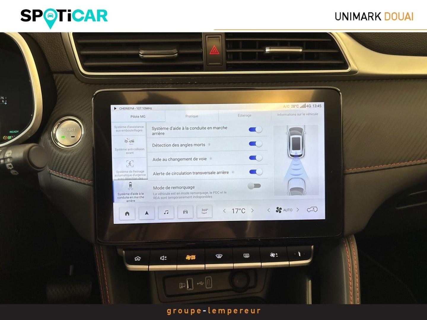 Image MG MOTOR ZS EV 156ch - 70kWh Luxury