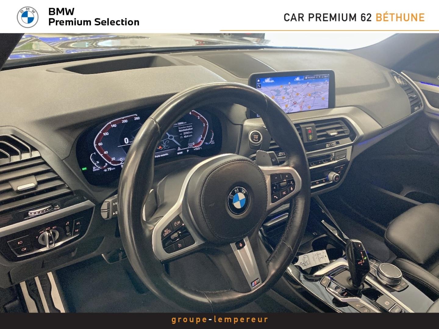 Image BMW X3 xDrive20dA 190ch  M Sport