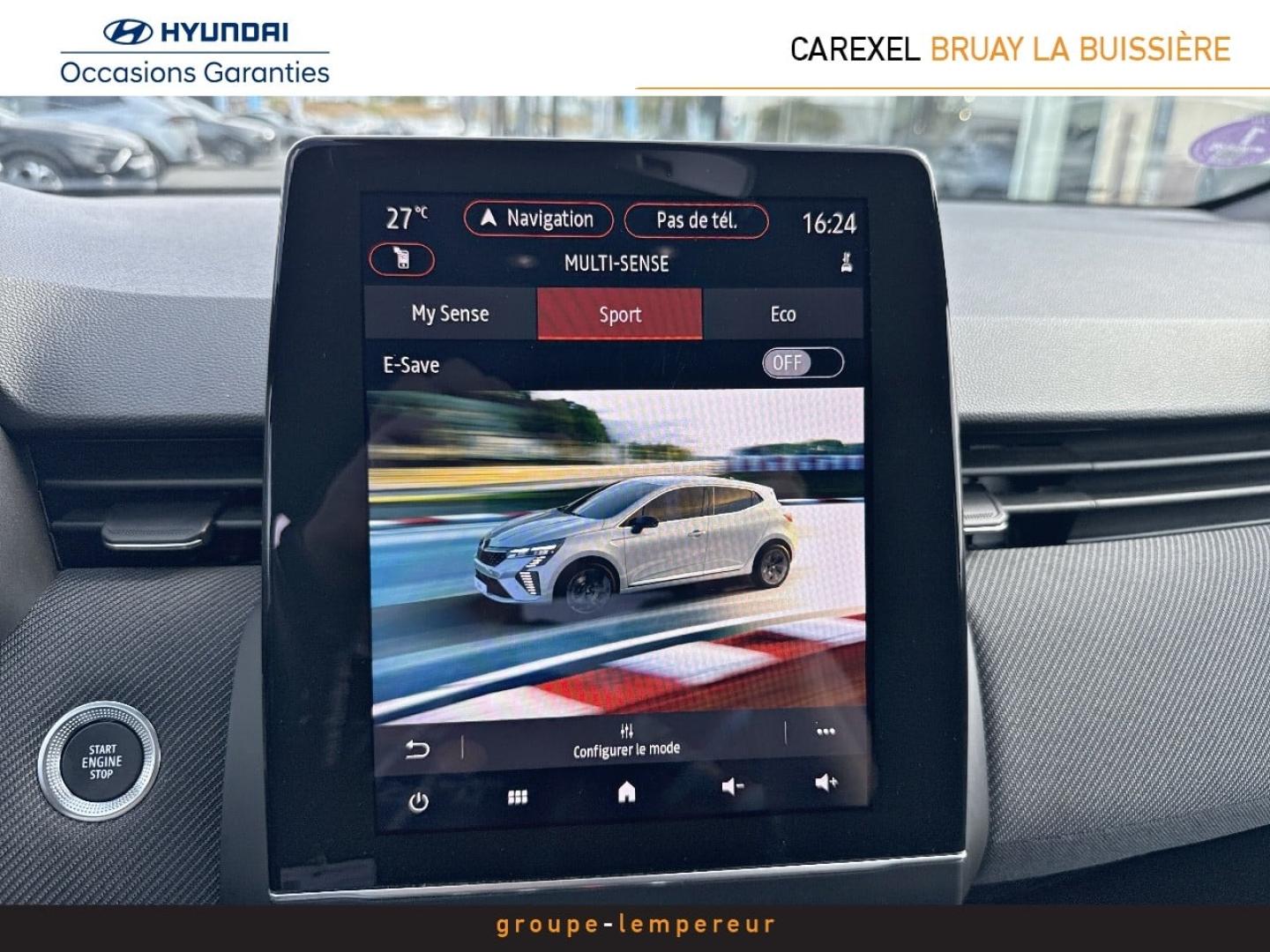 Image RENAULT Clio 1.6 E-Tech 145ch full hybrid esprit Alpine - 24