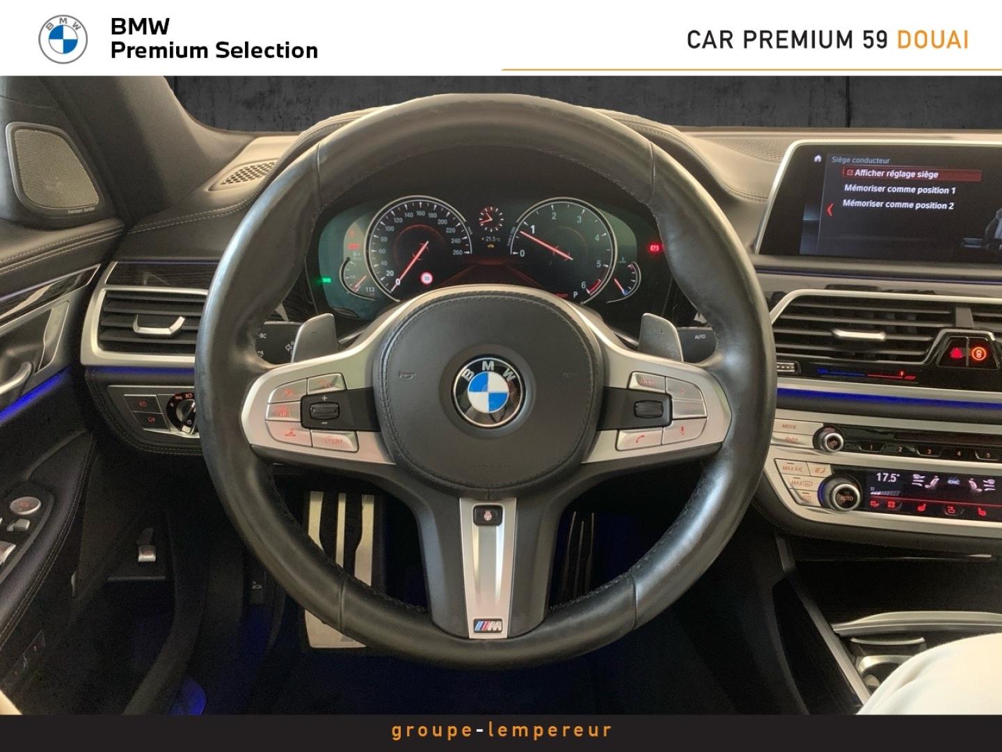 Image BMW Série 7 730dA xDrive 265ch M Sport
