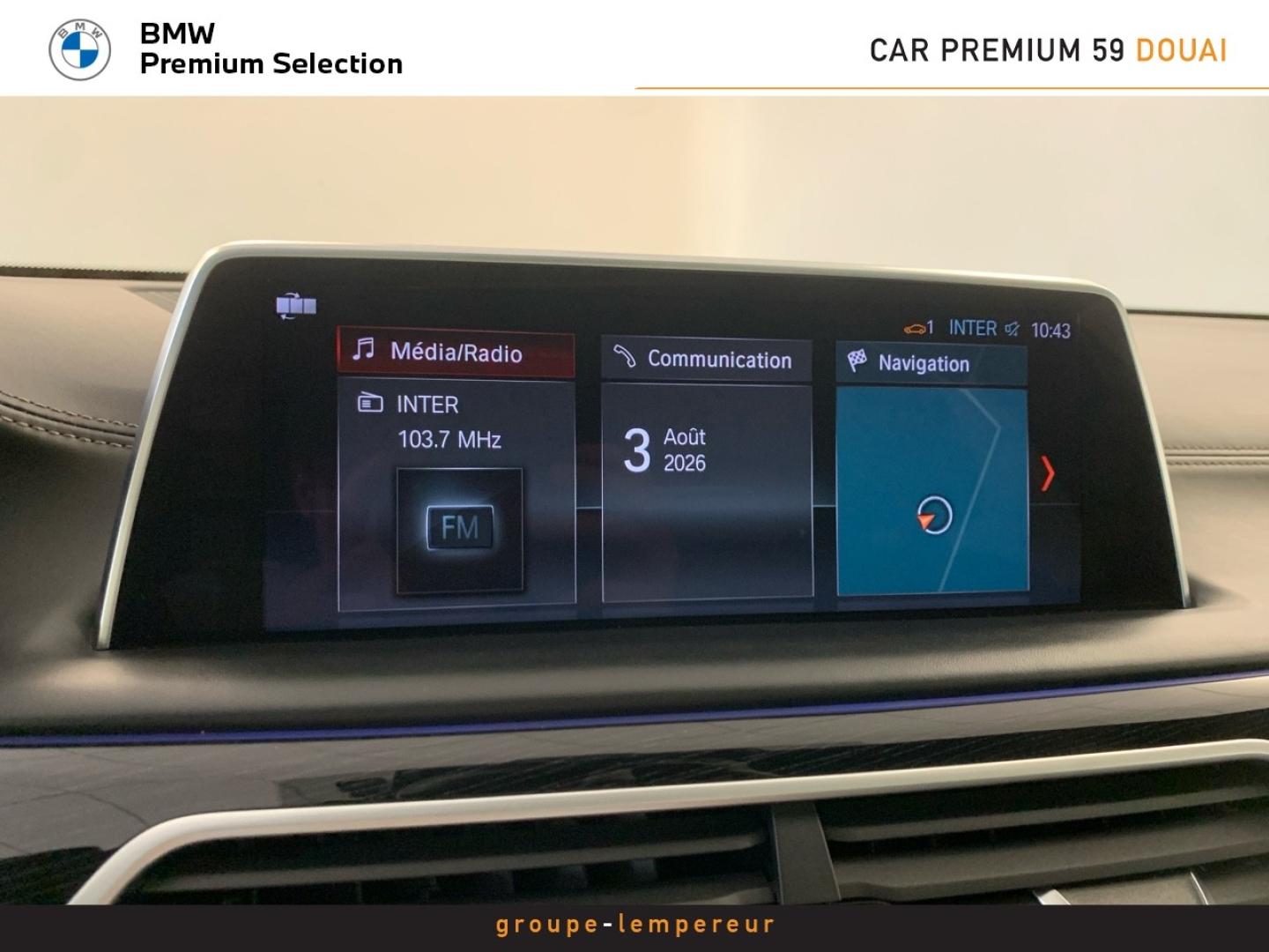 Image BMW Série 7 730dA xDrive 265ch M Sport