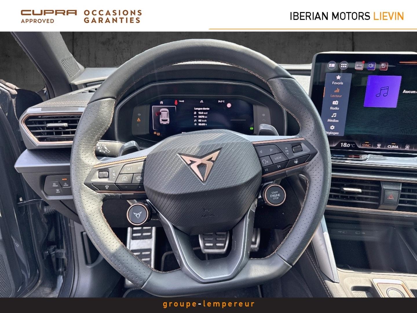 Image CUPRA Formentor 1.5 eTSI Hybrid 150ch V DSG7