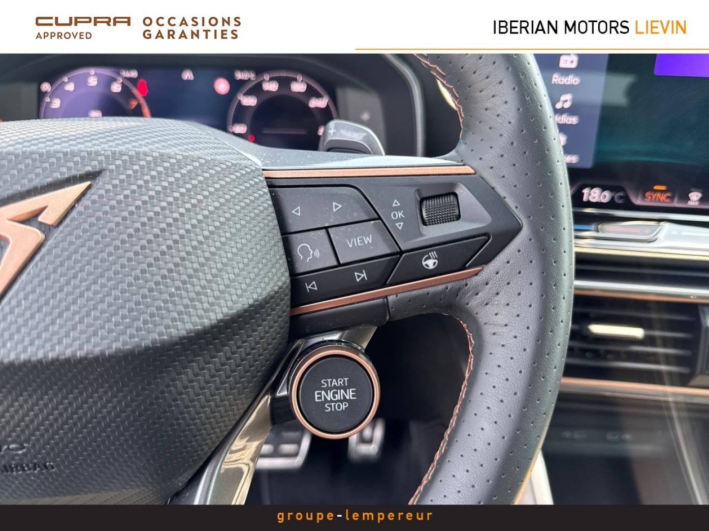Image CUPRA Formentor 1.5 eTSI Hybrid 150ch V DSG7