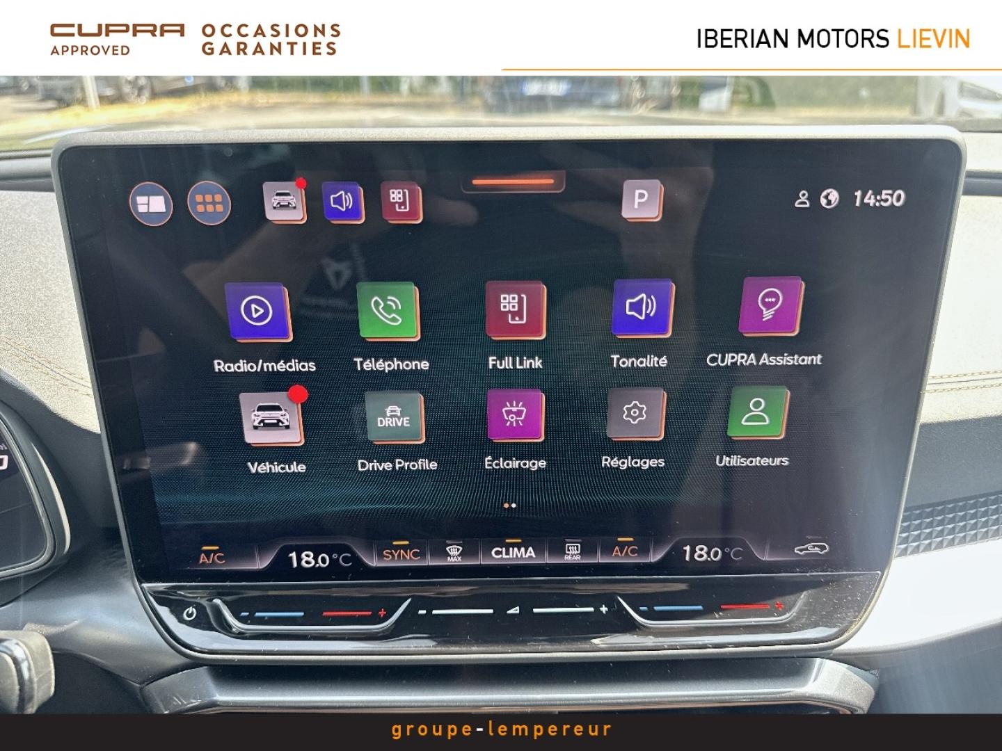 Image CUPRA Formentor 1.5 eTSI Hybrid 150ch V DSG7