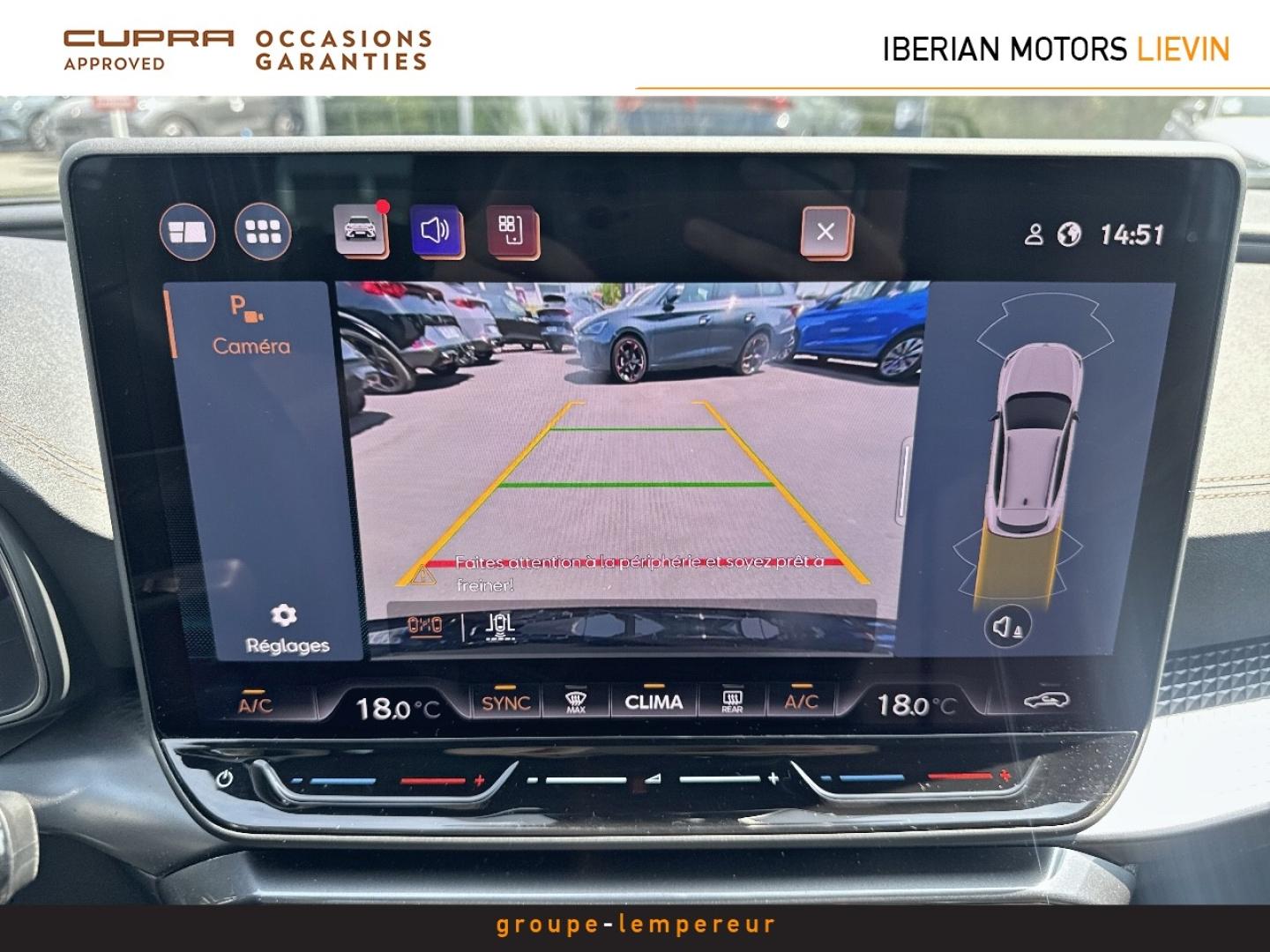 Image CUPRA Formentor 1.5 eTSI Hybrid 150ch V DSG7