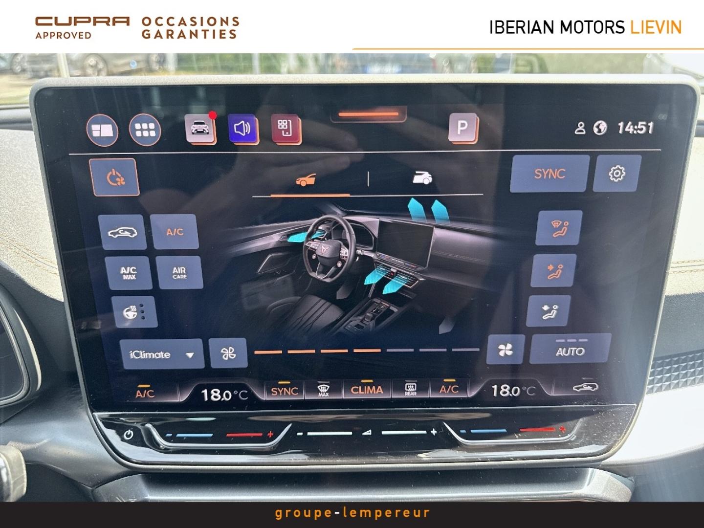 Image CUPRA Formentor 1.5 eTSI Hybrid 150ch V DSG7