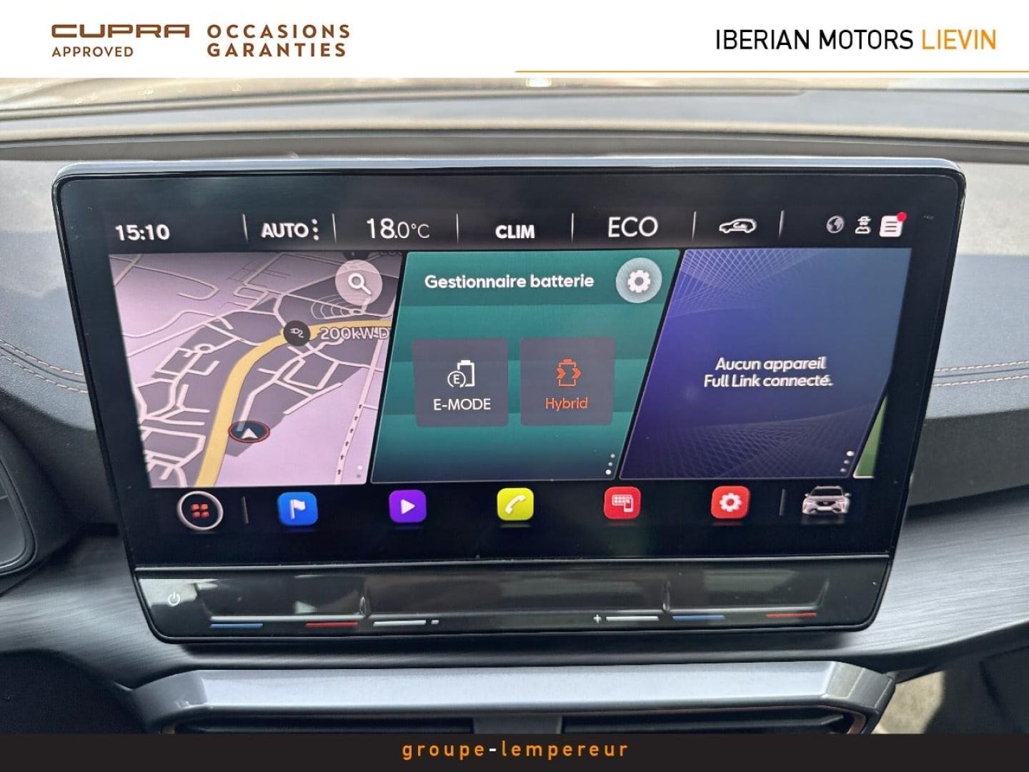 Image CUPRA Formentor 1.4 e-HYBRID 204ch Business Edition DSG6