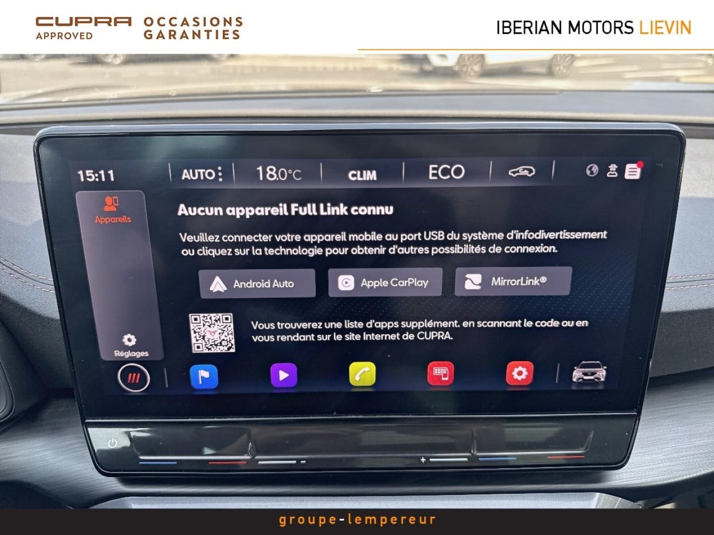Image CUPRA Formentor 1.4 e-HYBRID 204ch Business Edition DSG6