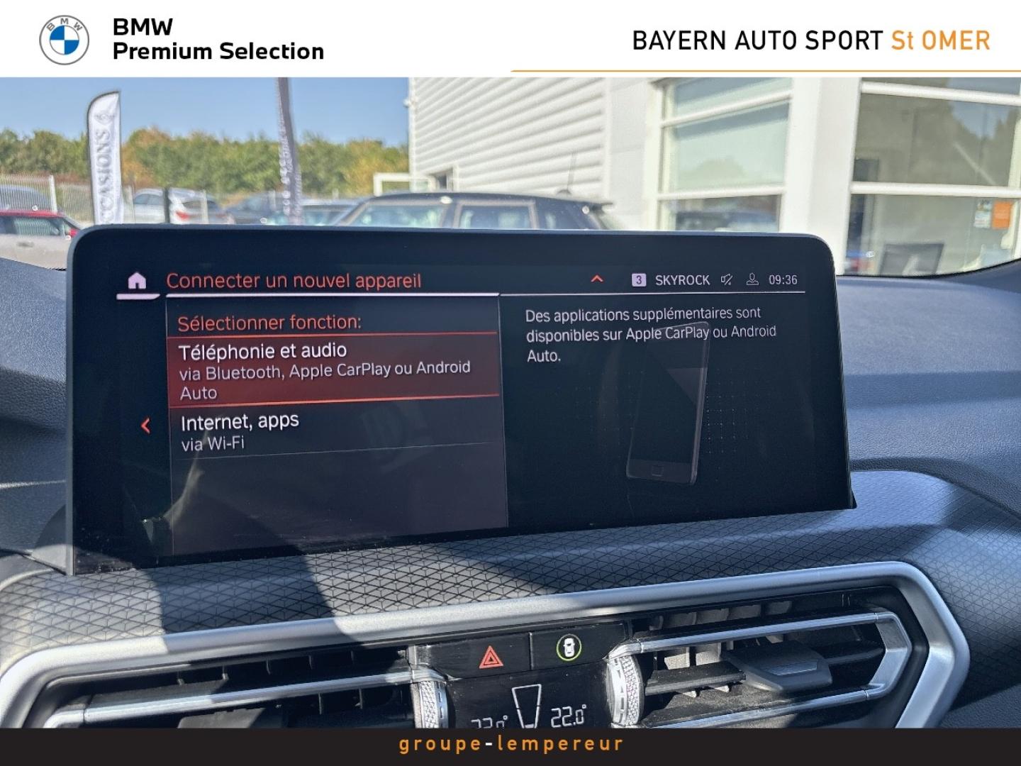 Image BMW X3 sDrive18d 150ch M Sport