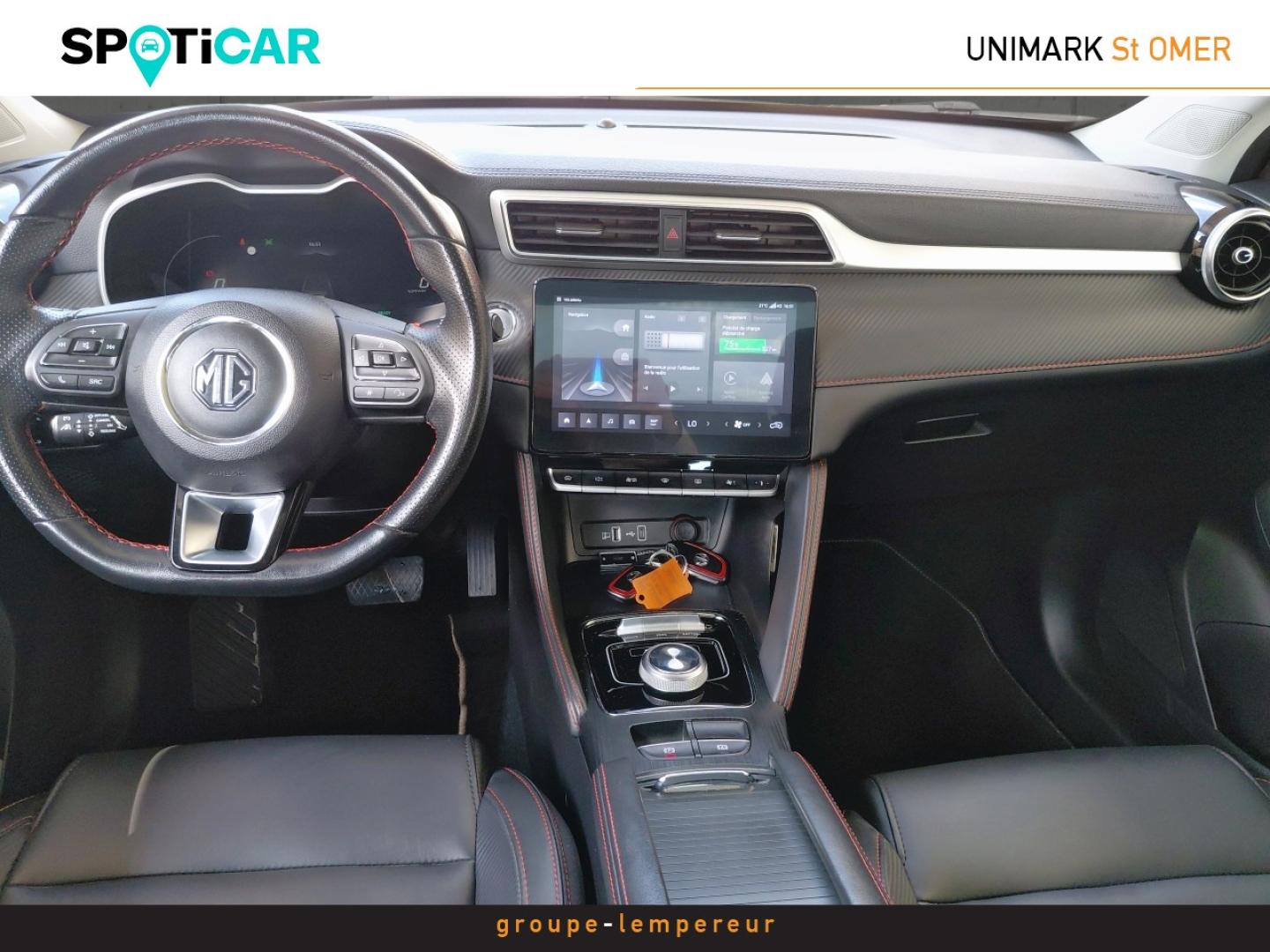 Image MG MOTOR ZS EV 156ch - 70kWh Luxury
