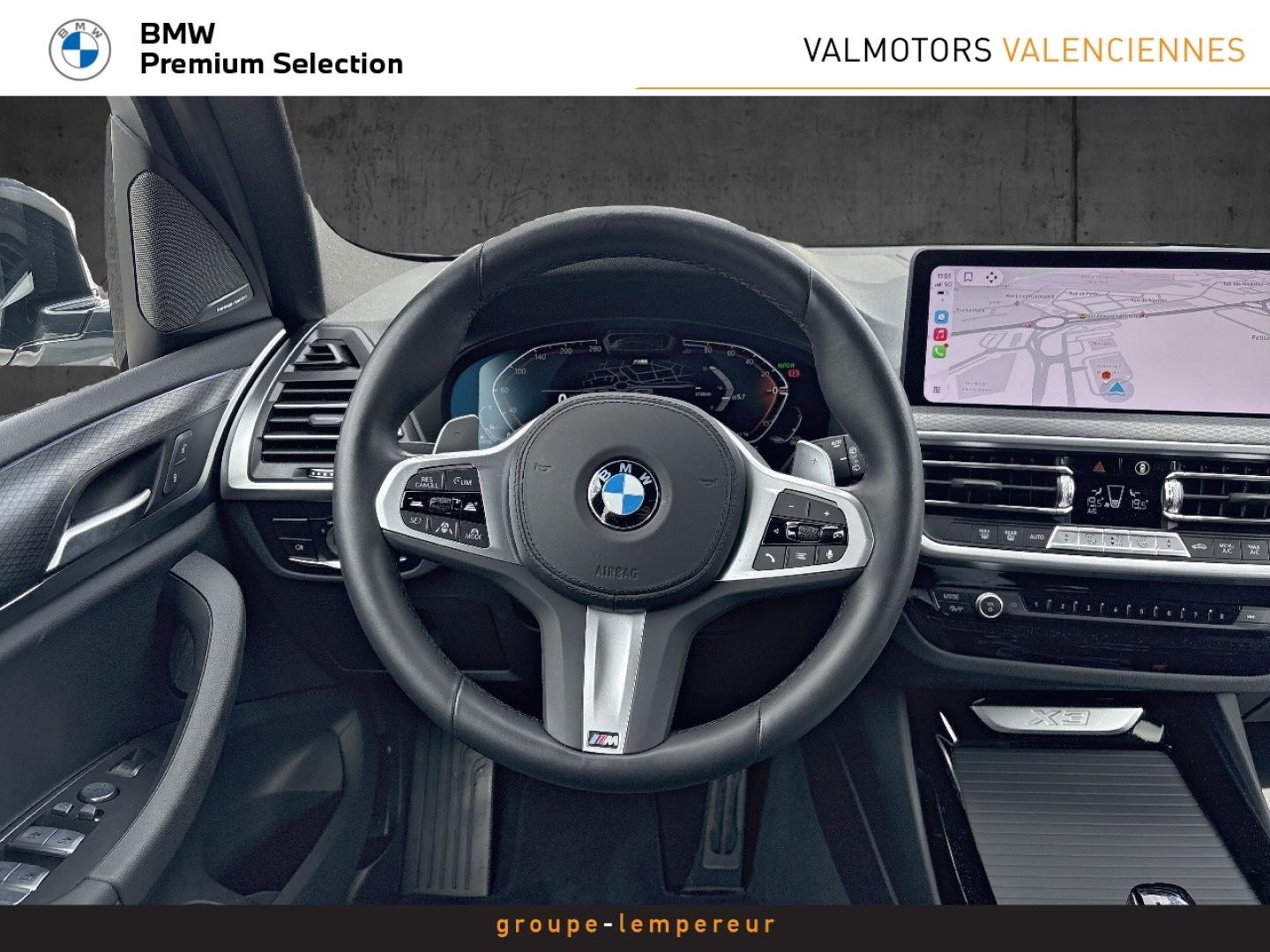Image BMW X3 xDrive20d 190ch M Sport