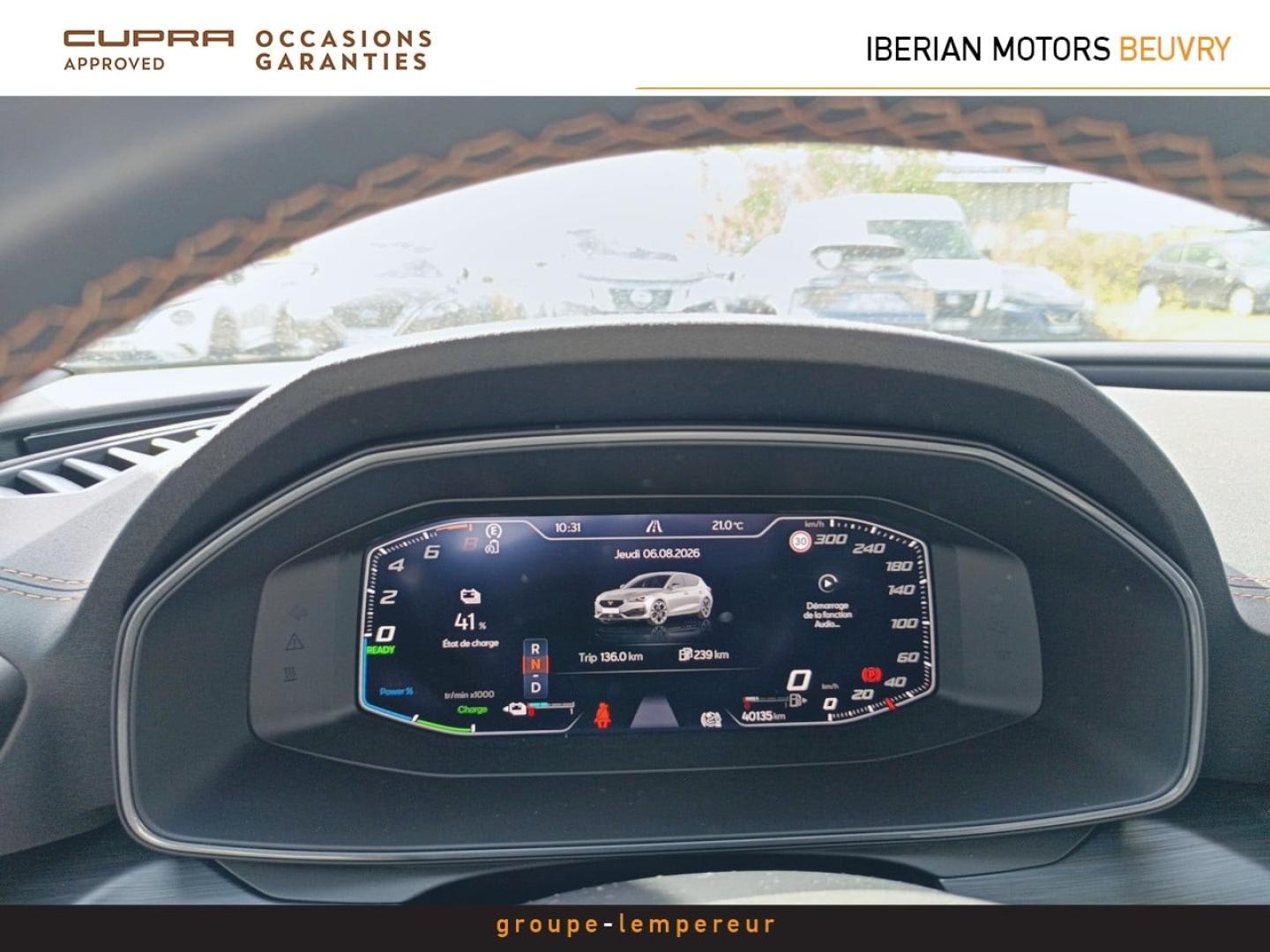 Image CUPRA Leon 1.4 e-Hybrid 245ch VZ Cup DSG6
