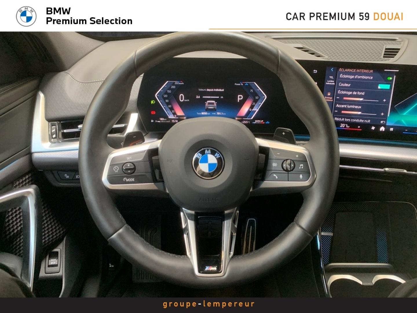 Image BMW X2 sDrive20iA 170ch M Sport DKG7