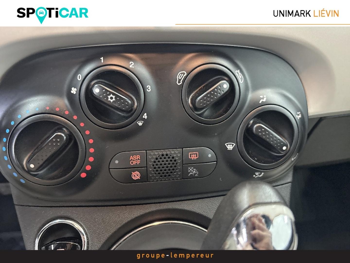 Image FIAT 500 1.2 8v 69ch Eco Pack Lounge 109g