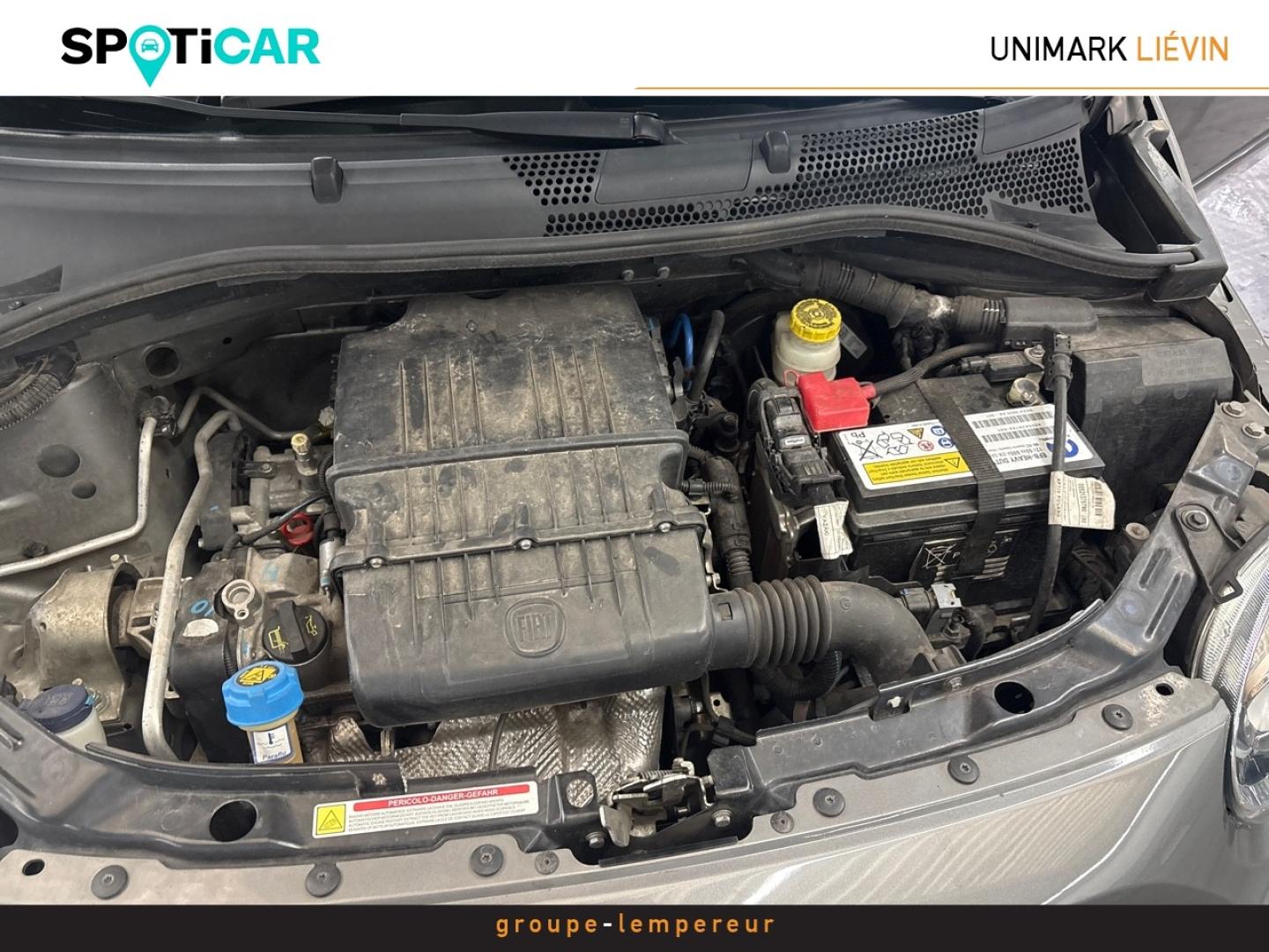 Image FIAT 500 1.2 8v 69ch Eco Pack Lounge 109g