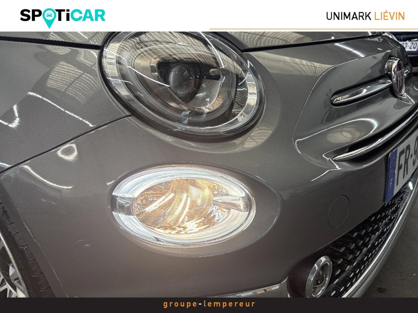 Image FIAT 500 1.2 8v 69ch Eco Pack Lounge 109g