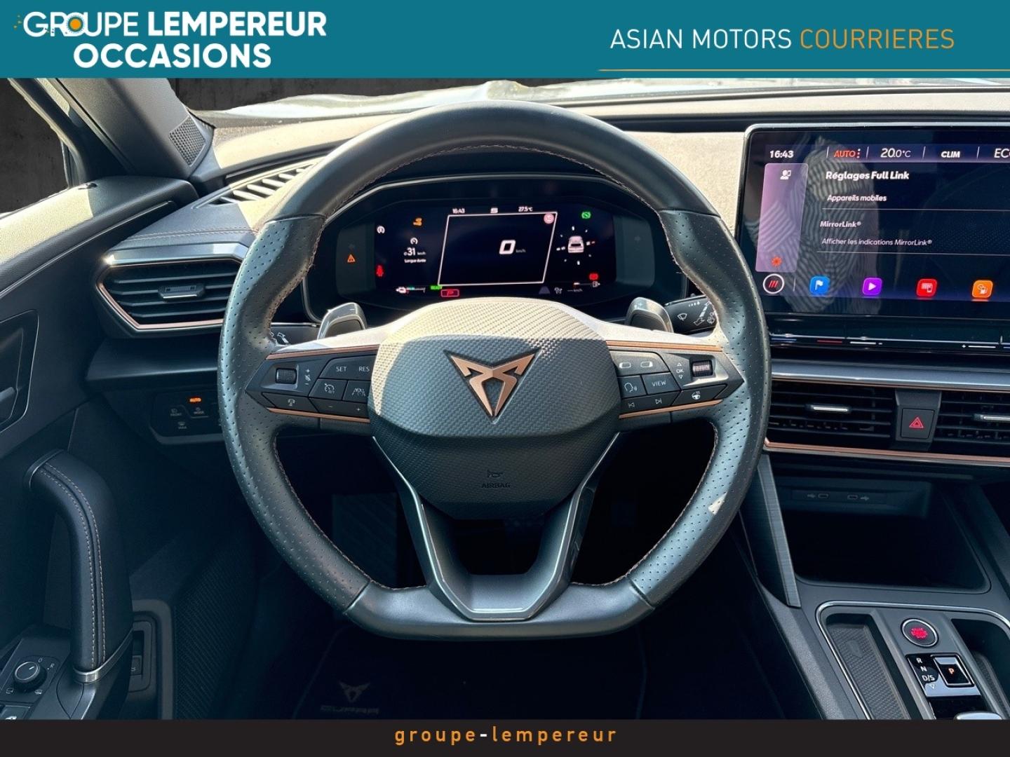 Image CUPRA Formentor 1.4 e-HYBRID 204ch Business Edition DSG6
