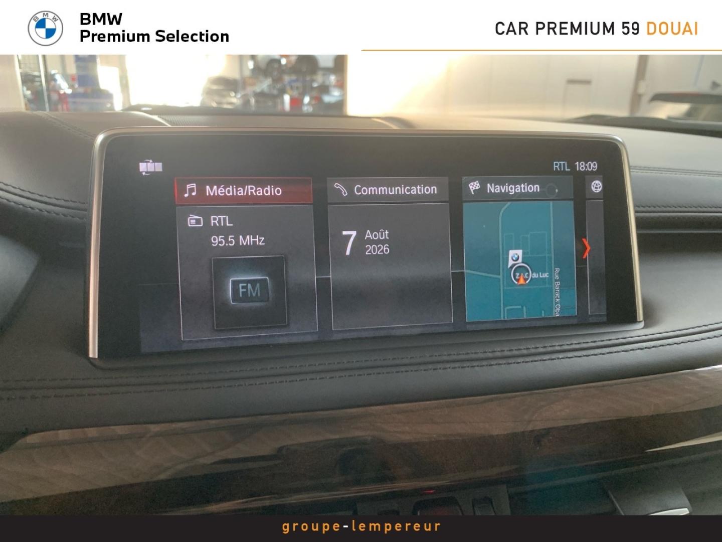 Image BMW X6 xDrive 40dA 313ch Exclusive Euro6c