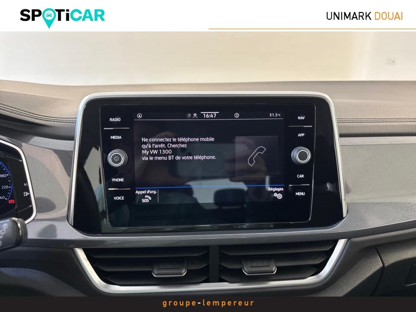 Image VOLKSWAGEN T-Roc 1.5 TSI EVO 150ch Life DSG7