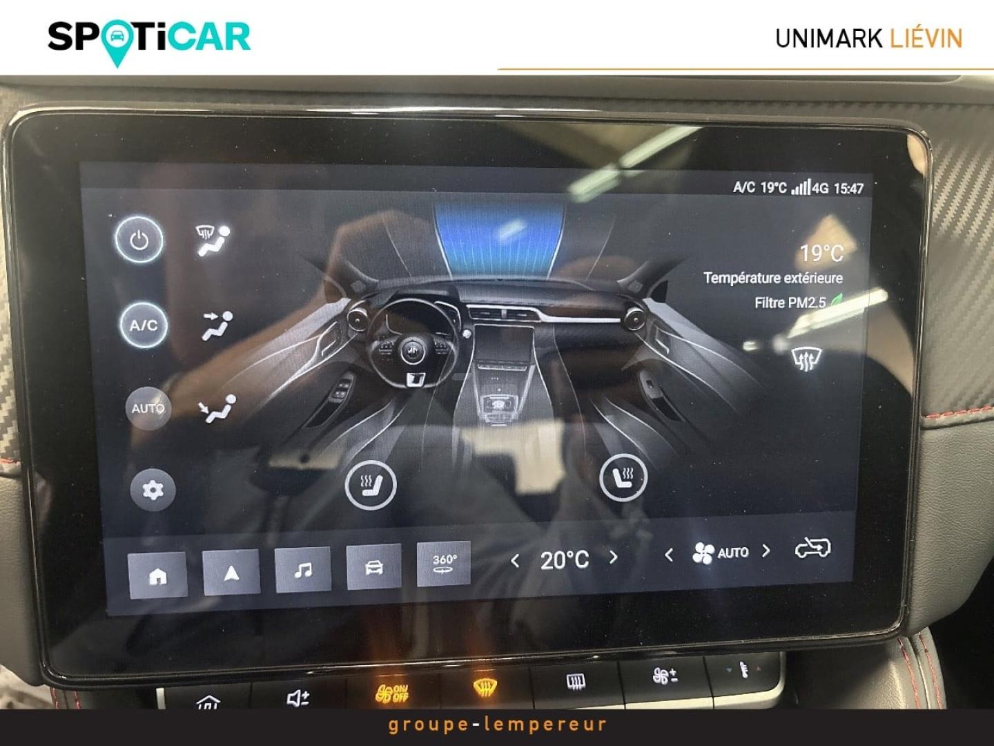 Image MG MOTOR ZS EV 156ch - 70kWh Luxury