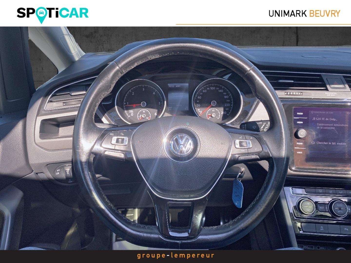 Image VOLKSWAGEN Touran 1.6 TDI 115ch FAP Connect 7 places Euro6d-T