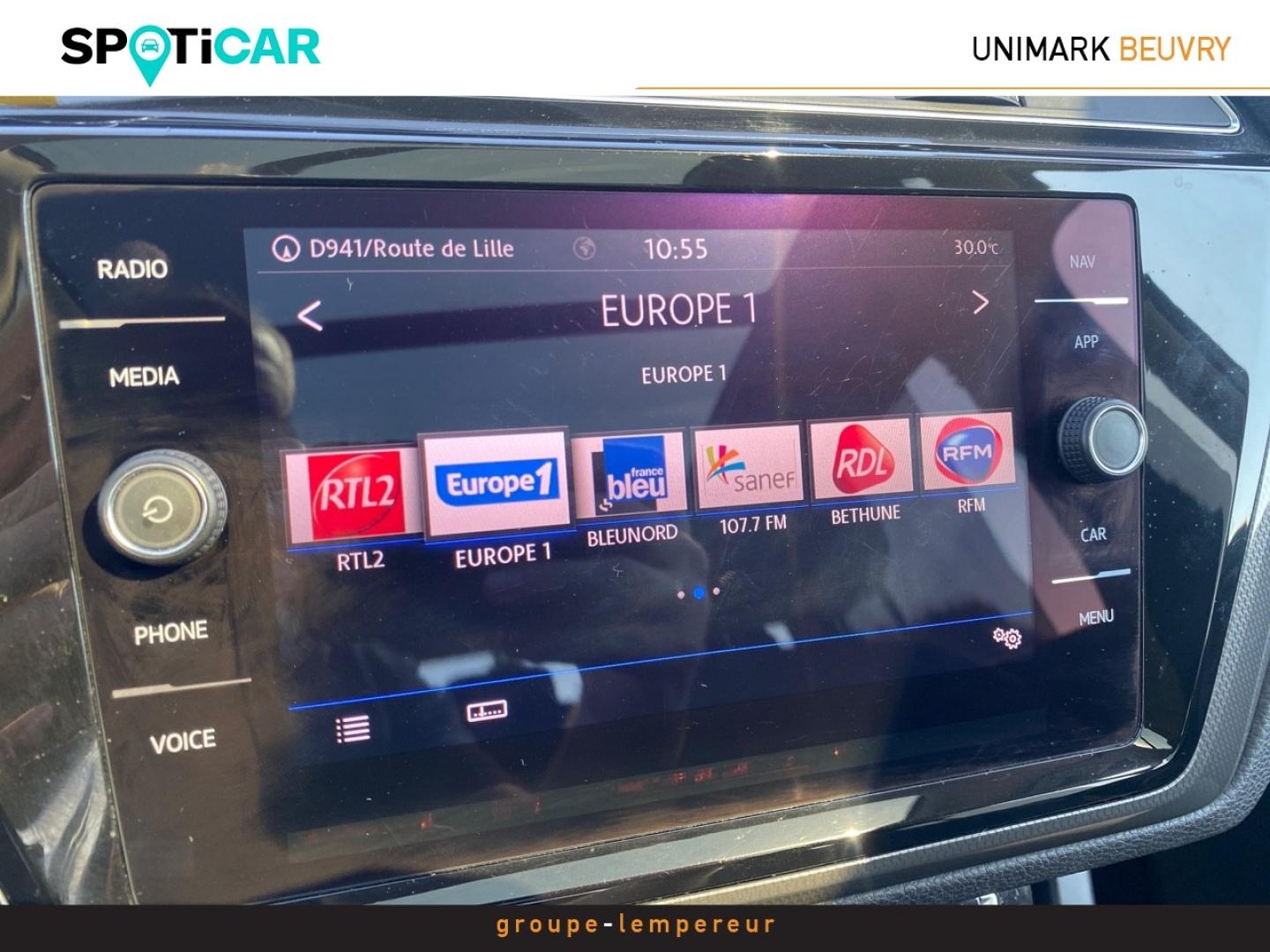Image VOLKSWAGEN Touran 1.6 TDI 115ch FAP Connect 7 places Euro6d-T