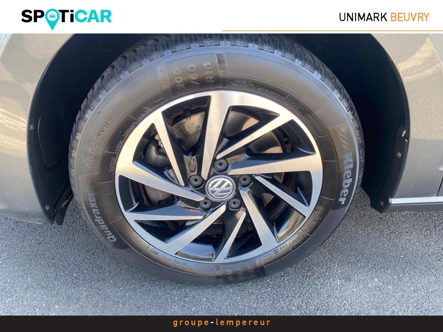 Image VOLKSWAGEN Touran 1.6 TDI 115ch FAP Connect 7 places Euro6d-T