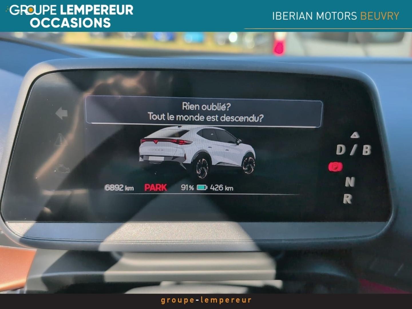 Image CUPRA Tavascan 286ch 77 kWh V