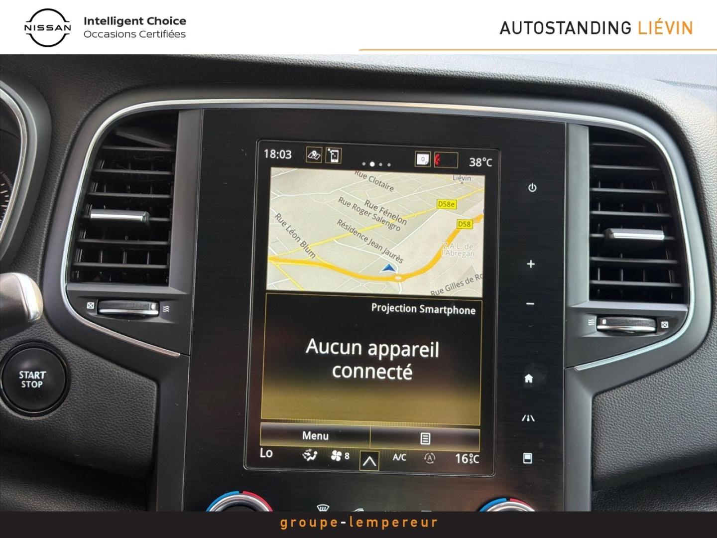 Image RENAULT Megane 1.5 Blue dCi 115ch Intens - 20