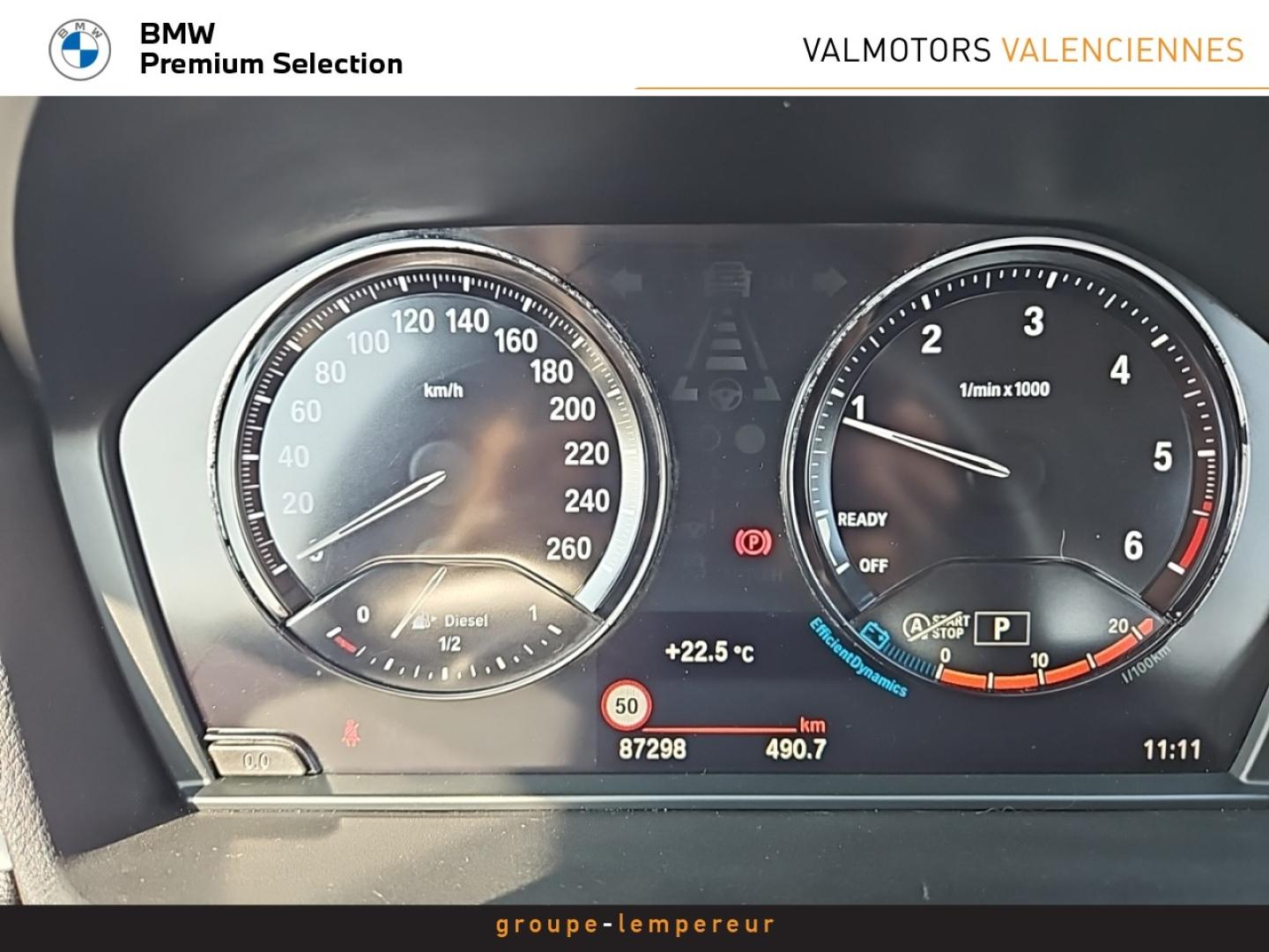 Image BMW X1 sDrive18dA 150ch xLine