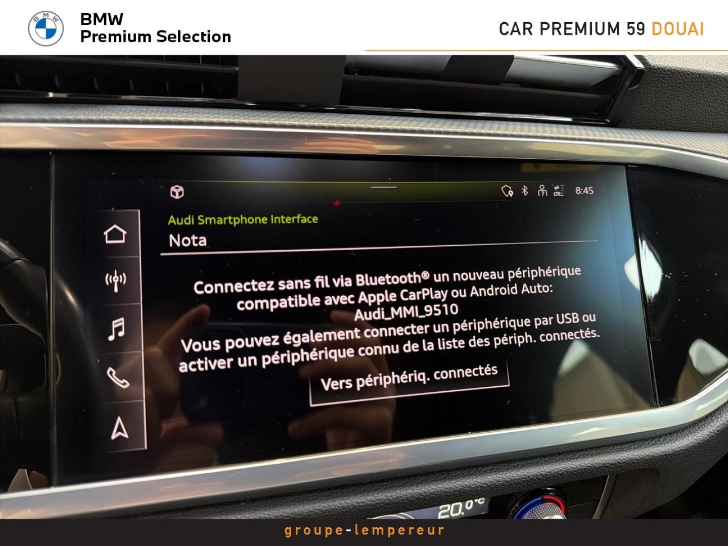 Image AUDI Q3 Sportback 35 TFSI 150ch Advanced S tronic 7
