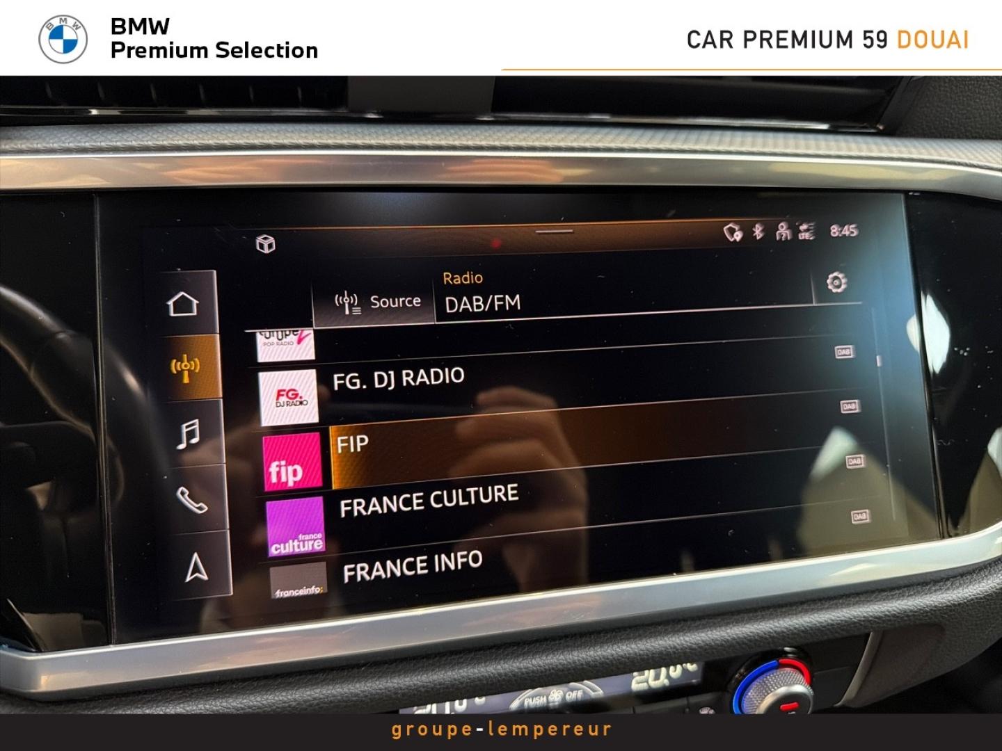 Image AUDI Q3 Sportback 35 TFSI 150ch Advanced S tronic 7