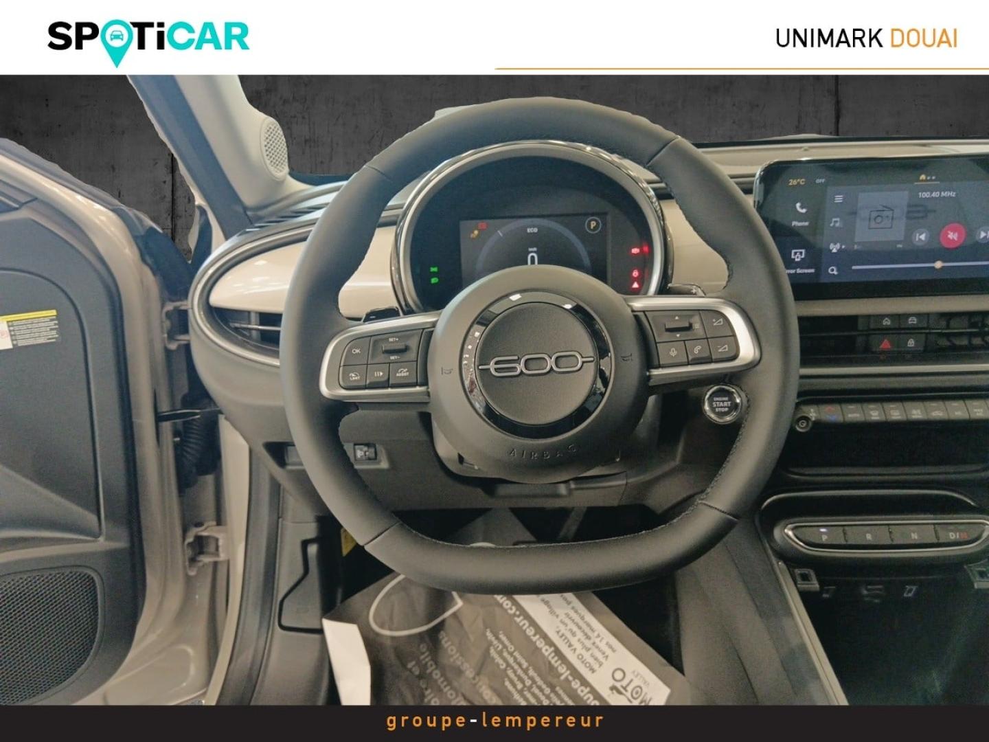 Image FIAT 600 1.2 Hybrid Turbo 145ch Icône eDCT6