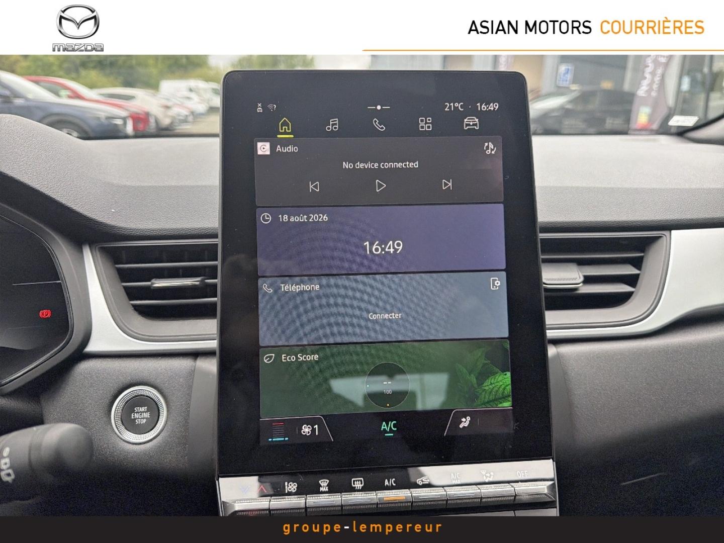Image RENAULT Captur 1.6 E-Tech hybride 145ch Evolution