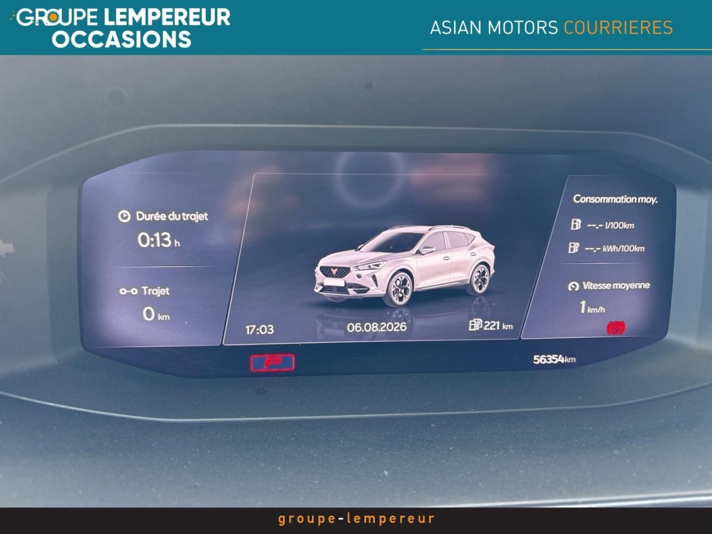Image CUPRA Formentor 1.4 e-HYBRID 204ch V DSG6