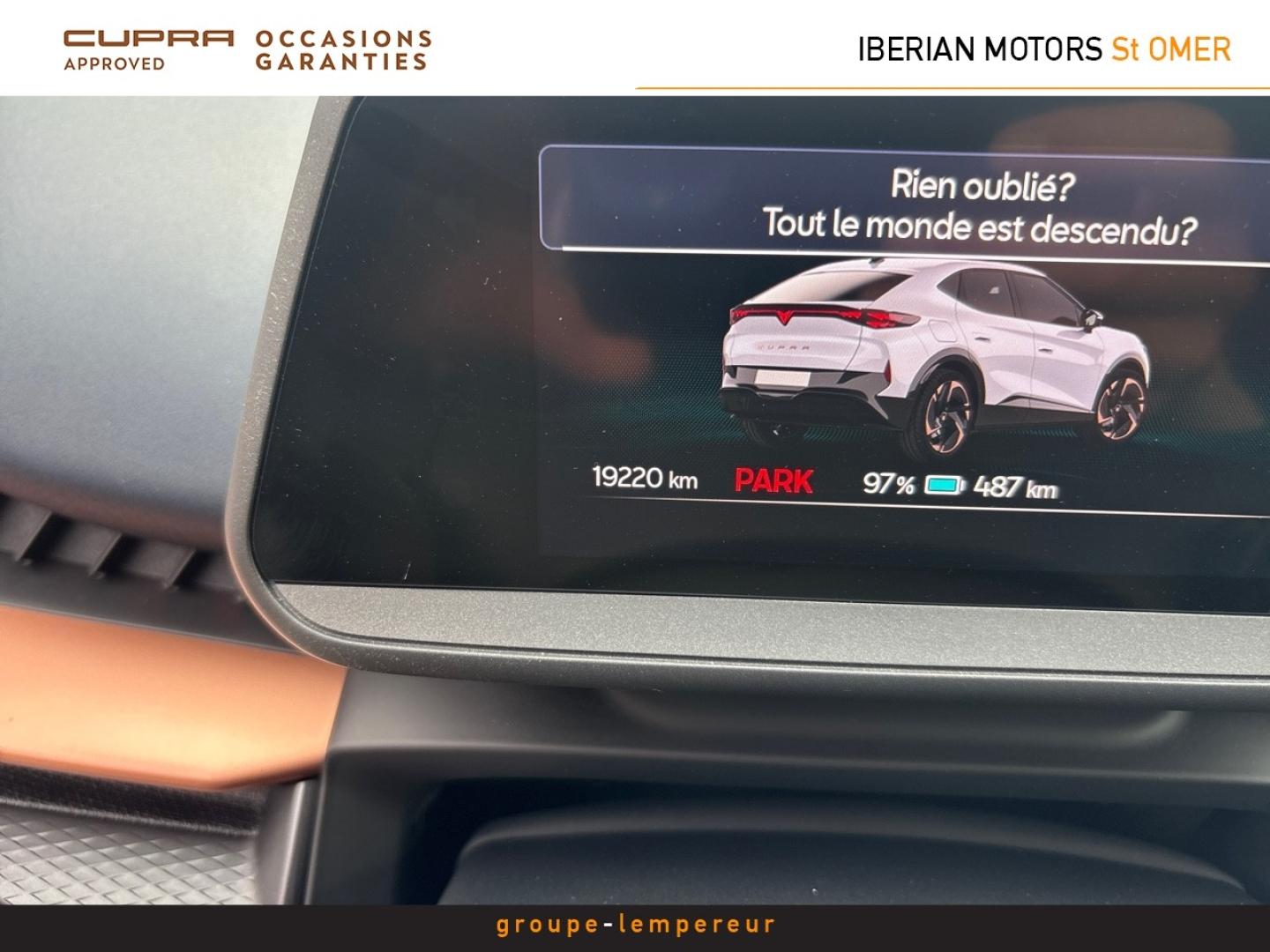 Image CUPRA Tavascan 286ch 77 kWh V