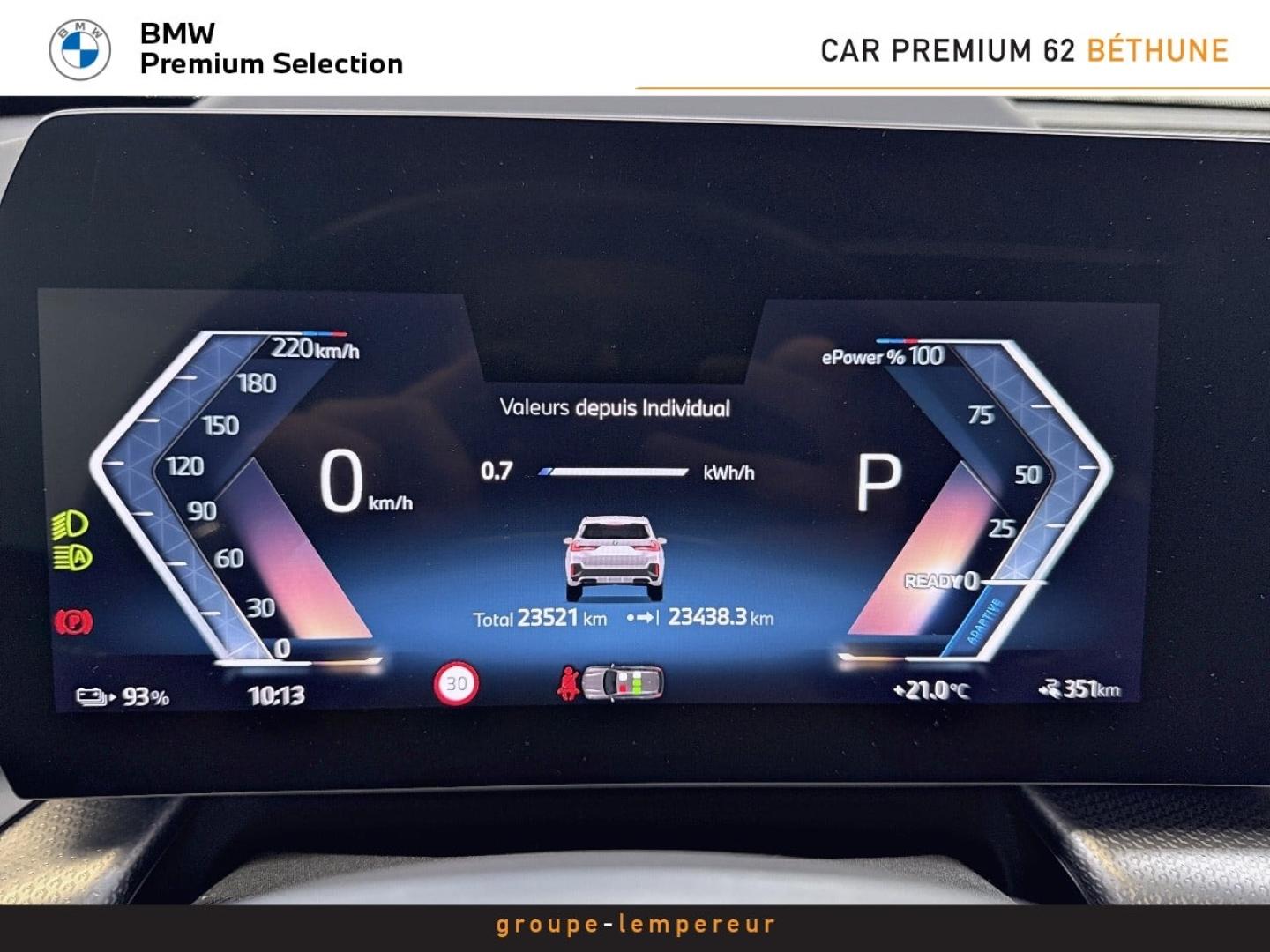 Image BMW X1 ieDrive20 204ch M Sport
