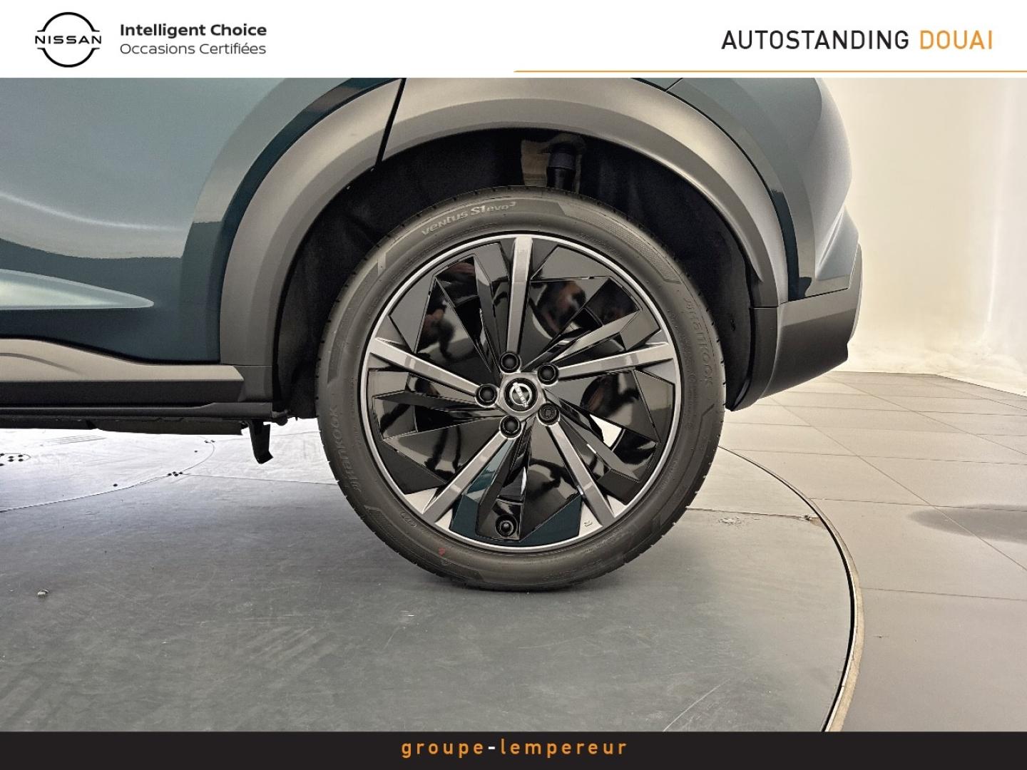 Image NISSAN Juke B.6 Hybrid 143 Pulse Vert Cayuga + Pack Hiver