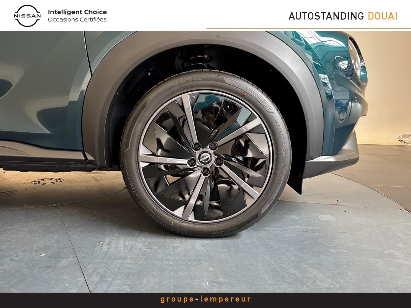 Image NISSAN Juke B.6 Hybrid 143 Pulse Vert Cayuga + Pack Hiver
