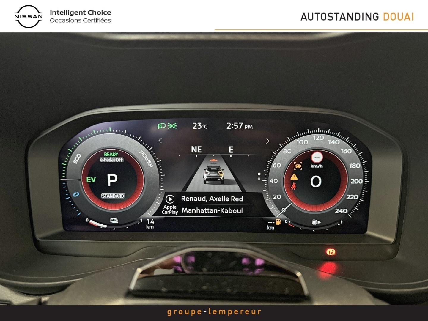 Image NISSAN Juke B.6 Hybrid 143 Pulse Vert Cayuga + Pack Hiver