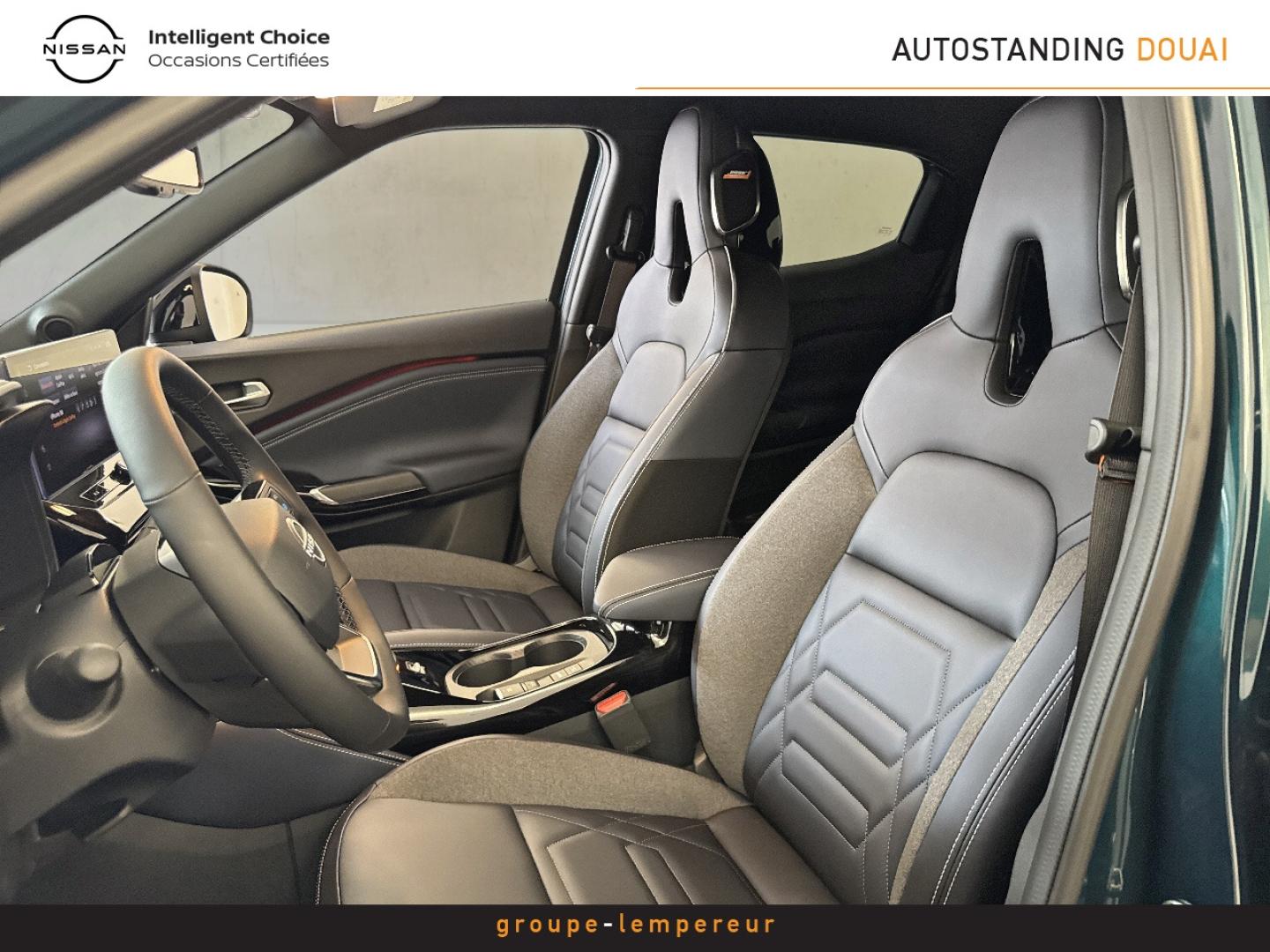 Image NISSAN Juke B.6 Hybrid 143 Pulse Vert Cayuga + Pack Hiver