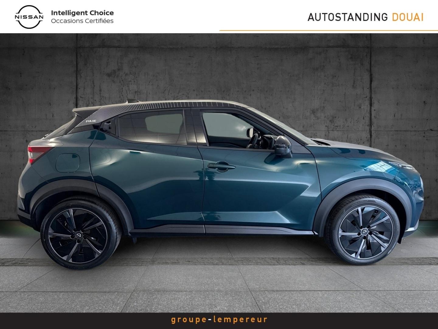 Image NISSAN Juke B.6 Hybrid 143 Pulse Vert Cayuga + Pack Hiver